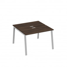 Рабочая станция (2х120) на каркасе TRE дуб ристретто/ металлокаркас серый А4 С3 170 ДР