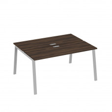 Станция 2х160 рабочая с металлокаркасом TRE дуб ристретто/ металлокаркас серый А4 С3 172 ДР