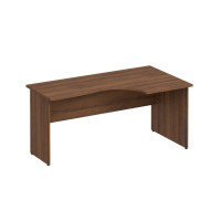 Стол эргономичный правый французский орех К.123 ОФ