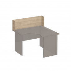 Настольная перегородка вяз светлый ФР 420 ВЗ