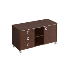 Тумба для оргтехники с доводчиками венге виктория КС 264 ВН