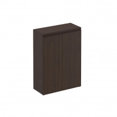 Шкаф для документов средний закрытый дуб валенсия МК 313 ДВ