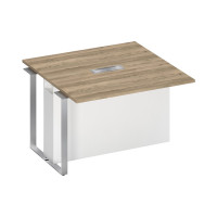 Секция стола для переговоров промежуточная дуб гладстоун светлый / дуб гладстоун светлый / белый премиум СП 110 ДС ДС БП ХР