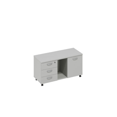 Тумба для оргтехники серый А4 262 СЕ