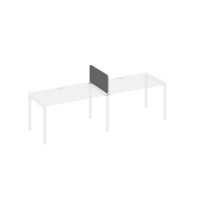 Экран промежуточный тканевый с наполнителем и кронштейнами серый / металлокаркас серый А4 С 873 BA50