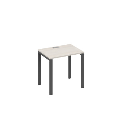 Стол письменный на металлокаркасе UNO дуб / металлокаркас антрацит А4 А1 001 ДШ