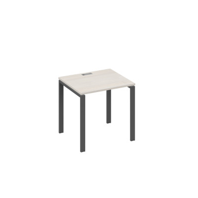 Стол письменный на металлокаркасе UNO дуб / металлокаркас антрацит А4 А1 011 ДШ