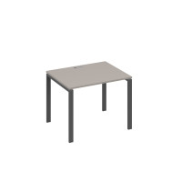 Стол письменный на металлокаркасе UNO мокко премиум / металлокаркас антрацит А4 А1 022 МП