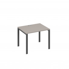 Стол письменный на металлокаркасе UNO мокко премиум / металлокаркас антрацит А4 А1 022 МП
