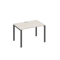 Стол письменный на металлокаркасе UNO дуб / металлокаркас антрацит А4 А1 023 ДШ