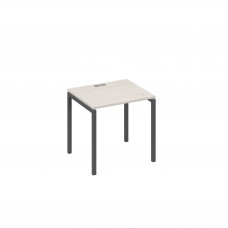 Стол письменный на металлокаркасе DUE дуб / металлокаркас антрацит А4 А2 011 ДШ