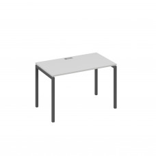Стол письменный на металлокаркасе DUE серый / металлокаркас антрацит А4 А2 013 СЕ