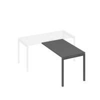 Брифинг-приставка каркас DUE металлический антрацит премиум / металлокаркас антрацит А4 А2 074 АР