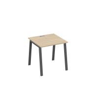 Стол письменный на металлокаркасе TRE дуб скандинавский / металлокаркас антрацит А4 А3 021 ДК