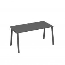 Стол письменный на металлокаркасе TRE антрацит премиум / металлокаркас антрацит А4 А3 025 АР