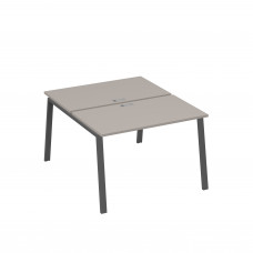 Рабочая станция 2х120 с металлокаркасом TRE мокко премиум / металлокаркас антрацит А4 А3 173 МП