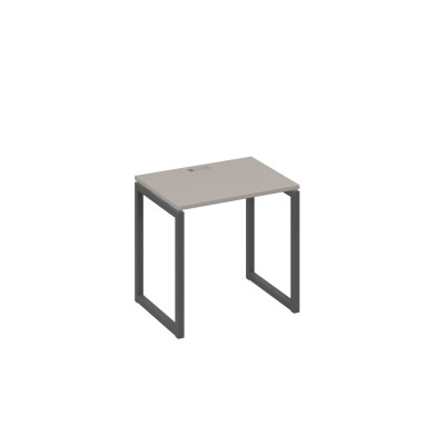 Стол письменный на металлокаркасе QUATTRO мокко премиум / металлокаркас антрацит А4 А4 001 МП