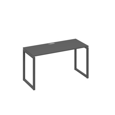 Стол письменный на металлокаркасе QUATTRO антрацит премиум / металлокаркас антрацит А4 А4 004 АР