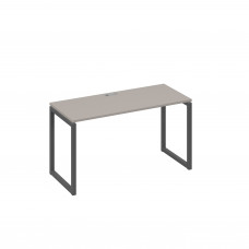 Стол письменный на металлокаркасе QUATTRO мокко премиум / металлокаркас антрацит А4 А4 004 МП