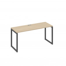 Стол письменный на металлокаркасе QUATTRO дуб скандинавский / металлокаркас антрацит А4 А4 005 ДК
