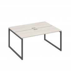 Рабочая станция каркасе QUATTRO (2х160) дуб / металлокаркас антрацит А4 А4 172 ДШ