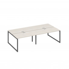 Станция (4х140) на металлокаркасе QUATTRO рабочая дуб / металлокаркас антрацит А4 А4 174-2 ДШ