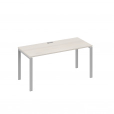 Стол письменный на металлокаркасе UNO дуб / металлокаркас серый А4 С1 015 ДШ