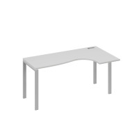 Стол эргономичный "Классика" правый на металлокаркасе UNO серый / металлокаркас серый А4 С1 036 СЕ