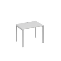 Стол письменный на металлокаркасе DUE серый / металлокаркас серый А4 С2 012 СЕ