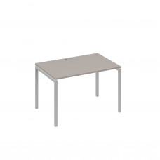 Стол письменный на металлокаркасе DUE мокко премиум / металлокаркас серый А4 С2 023 МП