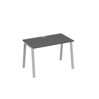 Стол письменный на металлокаркасе TRE антрацит премиум / металлокаркас серый А4 С3 013 АР
