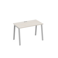 Стол письменный на металлокаркасе TRE дуб / металлокаркас серый А4 С3 013 ДШ