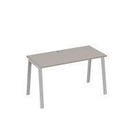Стол письменный на металлокаркасе TRE мокко премиум / металлокаркас серый А4 С3 014 МП