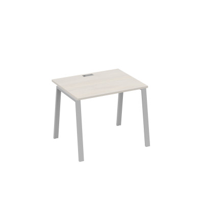 Стол письменный на металлокаркасе TRE дуб / металлокаркас серый А4 С3 022 ДШ