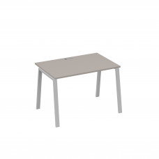 Стол письменный на металлокаркасе TRE мокко премиум / металлокаркас серый А4 С3 023 МП