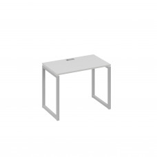 Стол письменный на металлокаркасе QUATTRO серый / металлокаркас серый А4 С4 002 СЕ