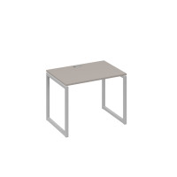 Стол письменный на металлокаркасе QUATTRO мокко премиум / металлокаркас серый А4 С4 012 МП