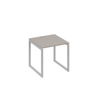 Стол письменный на металлокаркасе QUATTRO мокко премиум / металлокаркас серый А4 С4 021 МП