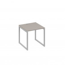 Стол письменный на металлокаркасе QUATTRO мокко премиум / металлокаркас серый А4 С4 021 МП