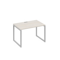 Стол письменный на металлокаркасе QUATTRO дуб / металлокаркас серый А4 С4 023 ДШ