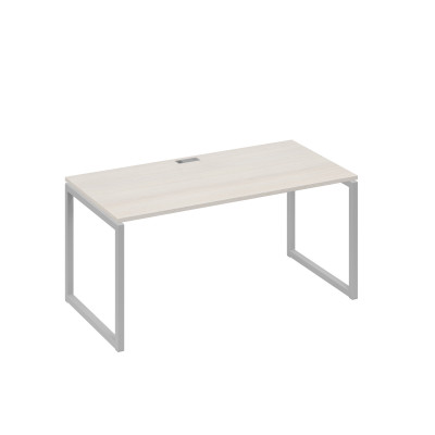 Стол письменный на металлокаркасе QUATTRO дуб / металлокаркас серый А4 С4 025 ДШ