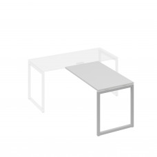 Брифинг-приставка на металлокаркасе QUATTRO серый / металлокаркас серый А4 С4 074 СЕ