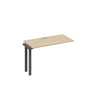 Секция 120 рабочей станции на металлокаркасе TRE дуб скандинавский / металлокаркас антрацит А4 А3 003-1 ДК