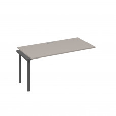 Секция рабочей станции 160 опоры QUATTRO мокко премиум / металлокаркас антрацит А4 А4 025-1 МП