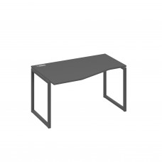 Стол левый эргономичный "Техно" металлокаркас QUATTRO антрацит премиум / металлокаркас антрацит А4 А4 063 АР