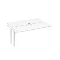 Секция станции 2х160 с каркасом QUATTRO белый премиум / металлокаркас белый А4 Б4 172-1 БП