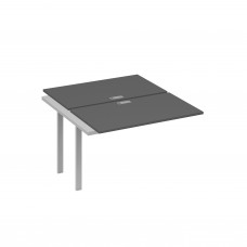 Секция станции на металлокаркасе TRE 2х120 антрацит премиум / металлокаркас серый А4 С3 173-1 АР