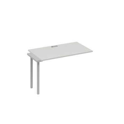 Секция стола станции с металлокаркасом DUE серый / металлокаркас серый А4 С2 013-1 СЕ