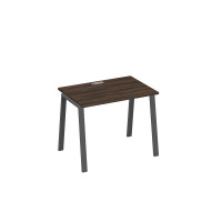 Стол письменный на металлокаркасе TRE дуб ристретто/ металлокаркас антрацит А4 А3 012 ДР