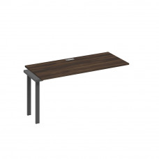 Секция стола 160 станции на каркасе TRE дуб ристретто/ металлокаркас антрацит А4 А3 015-1 ДР